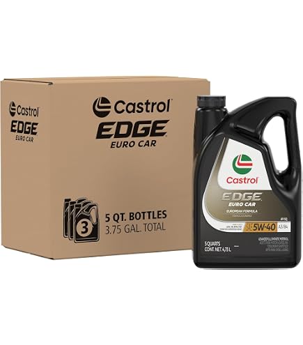 Amazon.com: EDGE 0W-40 A3/B4 EURO CAR 5 QT : Automotive